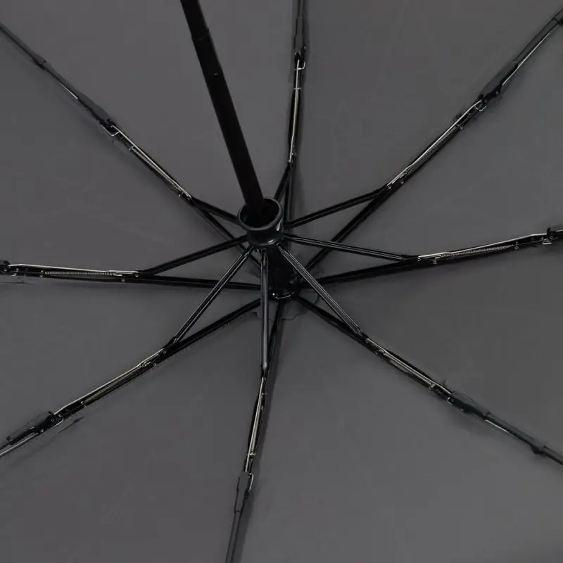Зонт складной Smooth Move с плавным закрытием, серый