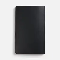 Ежедневник Trait, недатированный, черный с оранжевым