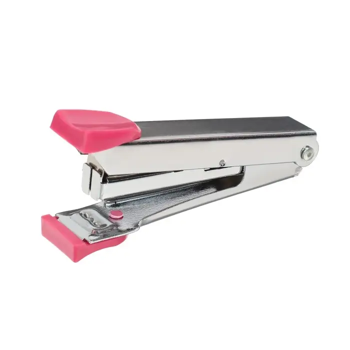 Степлер канцелярский №10, Calligrata, до 15 листов, в картонной коробке, МИКС