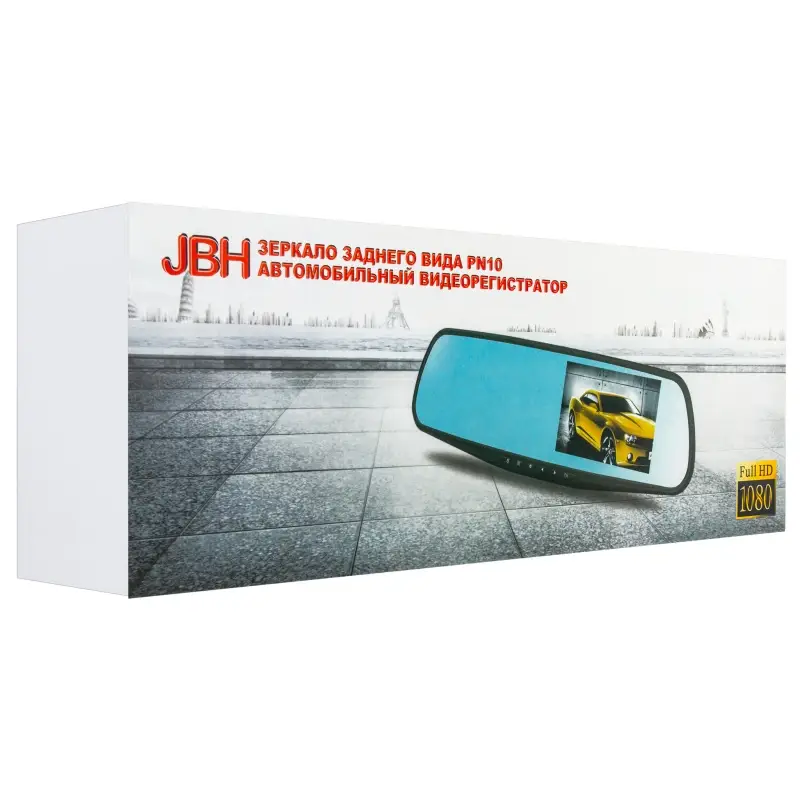 Видеорегистратор 4.3"2 камера с Режимом помощи парковки PN10 JBH