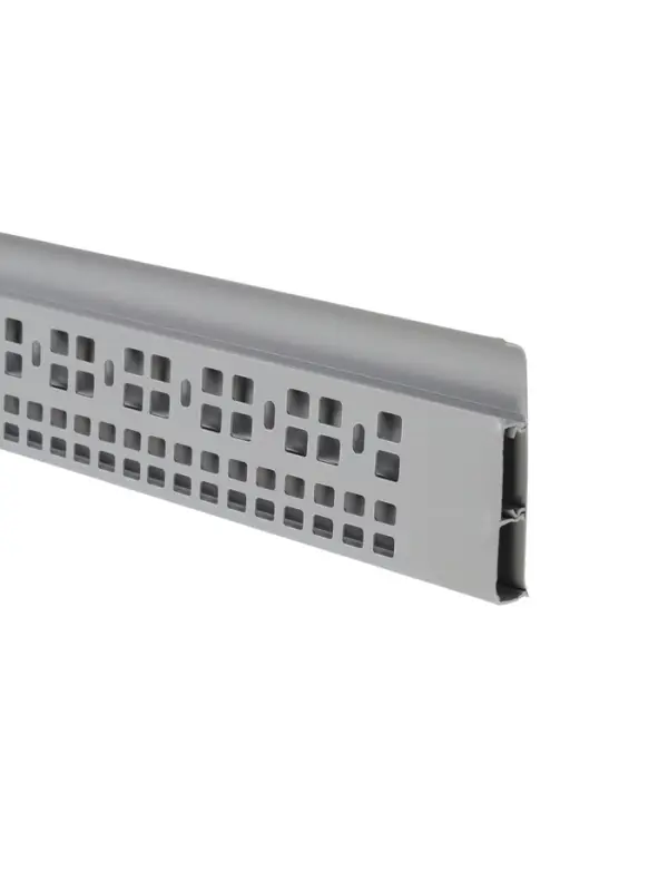 Плинтус напольный &laquo;Деконика&raquo;, 2200&times;85 мм, цвет 002 светло-серый