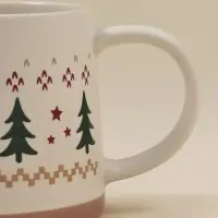 Кружка SL Home "Новый год" рис елочки