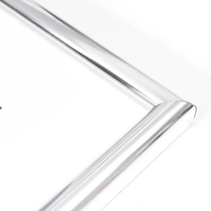 Фоторамка пластик Фоторамка пластик "Радуга" 30х40 см, серебро (пластик)