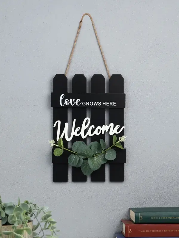 Панно декоративное дерево  Панно декоративное дерево "Здесь растет любовь" 20,5х29,8 см