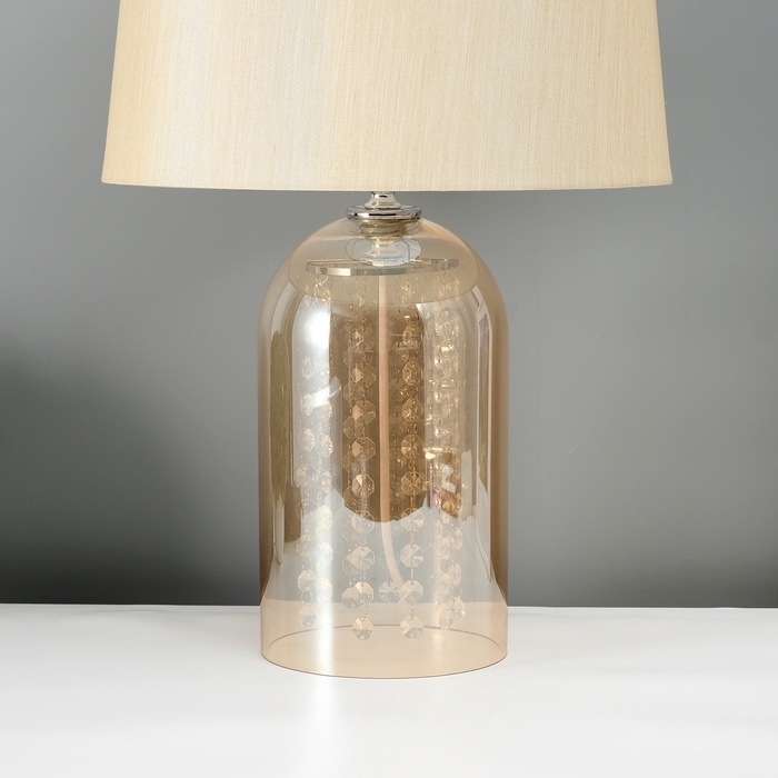 Настольная лампа с абажуром RISALUX «Фолио», Е27, 40 Вт, 33×33×56 см Настольная лампа с абажуром RISALUX «Фолио», Е27, 40 Вт, 33×33×56 см