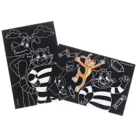 Гравюра детская, 2 штуки, со стекой, Простоквашино Гравюра детская, 2 штуки, со стекой, Простоквашино