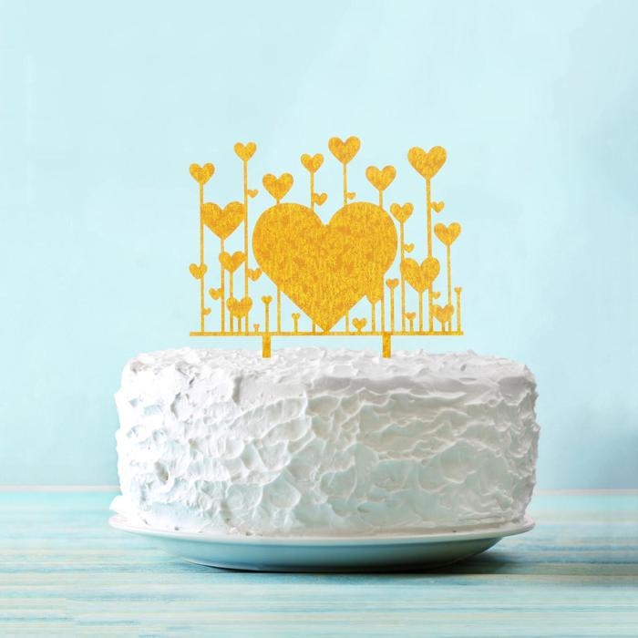 Топпер &laquo;Сердца&raquo;, цвета МИКС