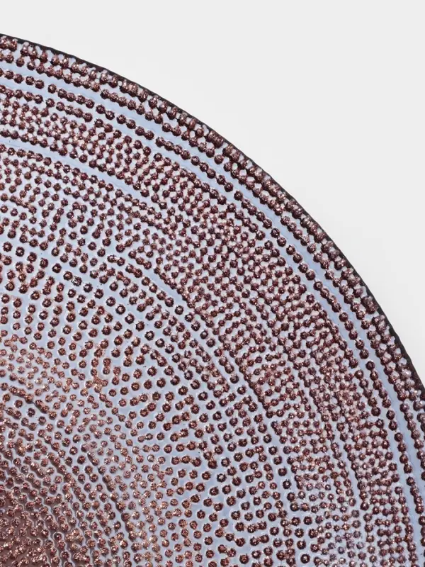 Блюдо для торта Inspiration, d=28 см, на ножке, стекло, фиолетовое