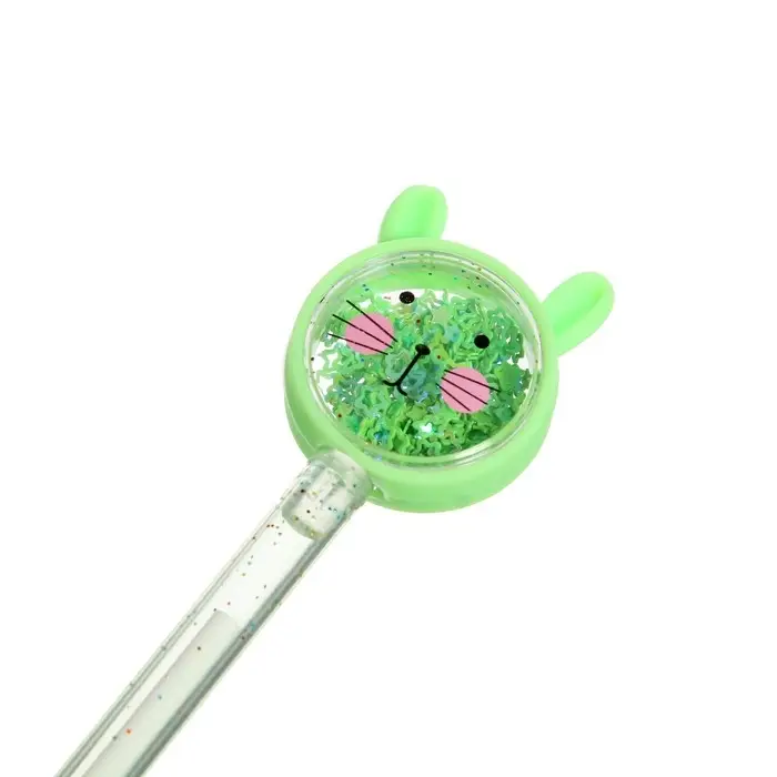 Ручка - прикол Calligrata «Блеск мышка», гелевая, МИКС Ручка - прикол Calligrata «Блеск мышка», гелевая, МИКС