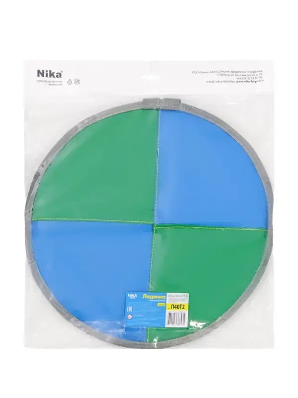 Ледянка Nika Kids мягкая, МИКС