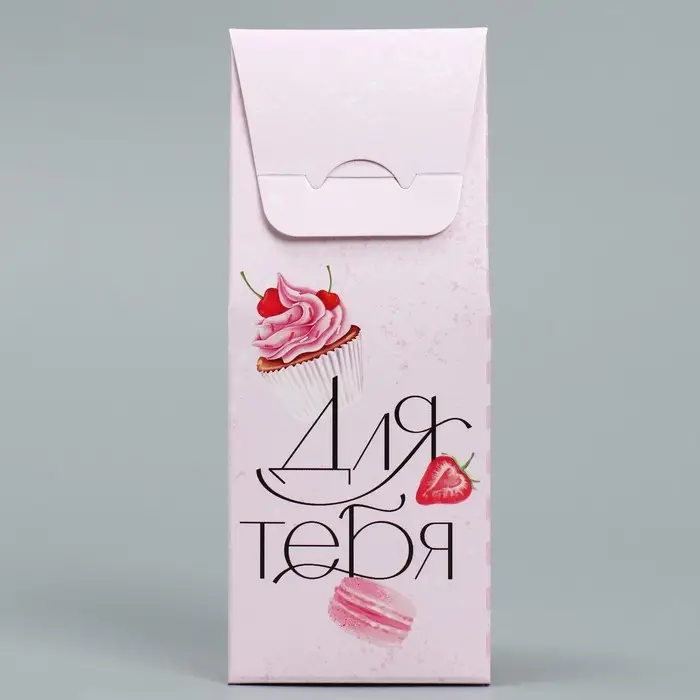 Коробка складная «Для тебя», 5.7 х 14.5 х 3.5 см Коробка складная «Для тебя», 5.7 х 14.5 х 3.5 см