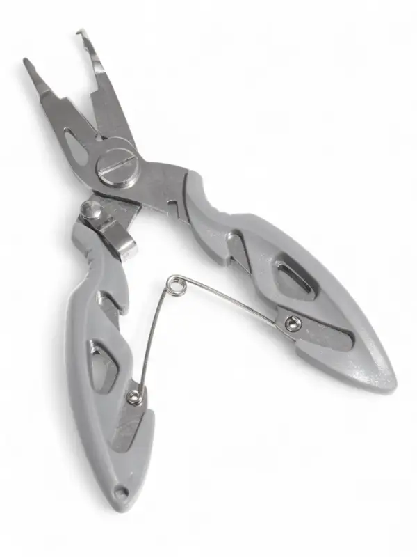 Мультитул 3в1 рыболовный, серый 12 см