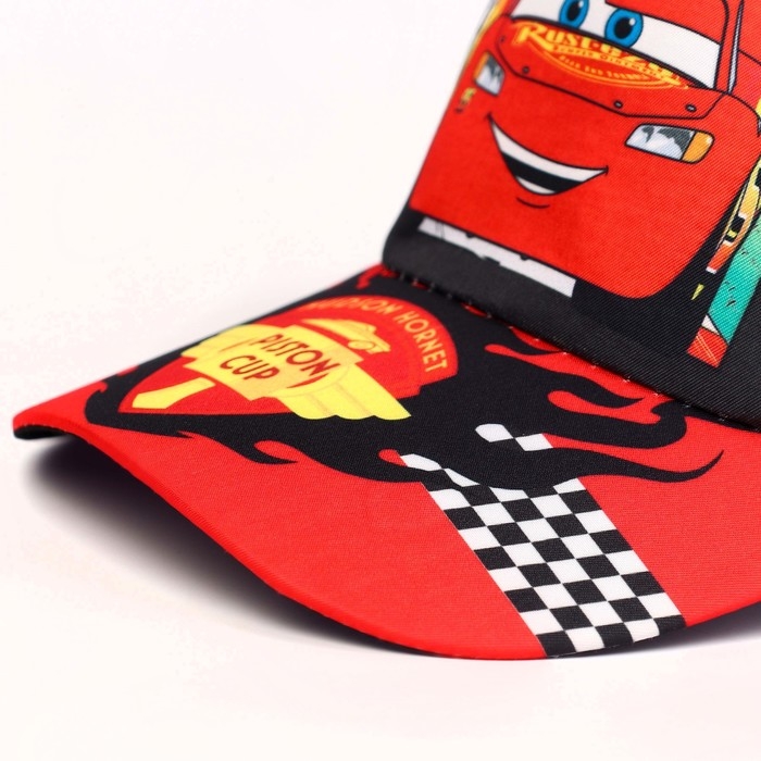 Кепка детская для мальчика, размер 52-56, «Тачки»