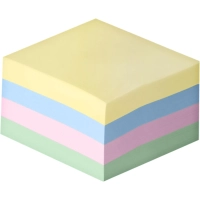 Стикеры Attache Simple куб 51х51, пастель 4 цвета 400 л