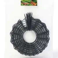 Подставка для клубники, пластиковая, d=40 см, чёрная