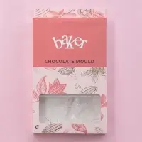 Форма для шоколада KONFINETTA &laquo;Сплит&raquo;, пластик, 27.5&times;17.5&times;2.5 см, 3 ячейки 15.3&times;7.5&times;0.8 см, прозрачная