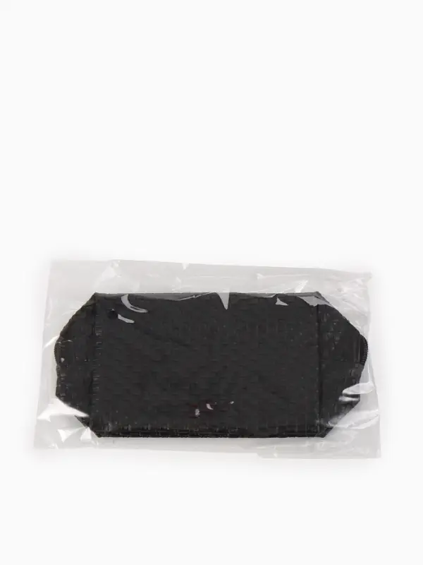 Косметичка дор Плетенка, 16*5*10, отдел на молнии, черный