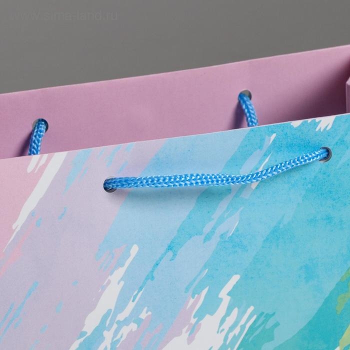 Пакет подарочный ламинированный вертикальный, упаковка, «Неповторимых эмоций», MS 18 х 23 х 10 см