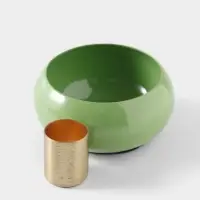 Подсвечник на 1 свечу на магнитах &laquo;Кипарис&raquo;, 7.5&times;7.5&times;3.5 см