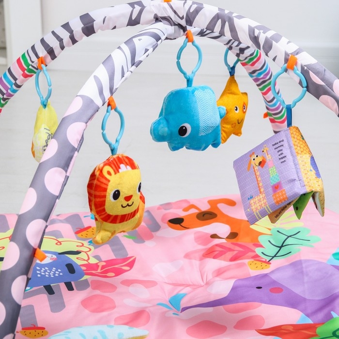 Развивающий коврик «Слоник», с дугами, квадратный, 76х76х0,5 Развивающий коврик «Слоник», с дугами, квадратный, 76х76х0,5