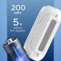Наушники беспроводные KM12, TWS, вкладыши, Bluetooth 5.0, 30/200 мАч, белые в прозрачном кейсе