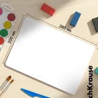 Доска для лепки А4, ErichKrause Matt Total White, 1300 мкм, белая