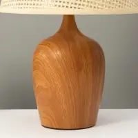 Настольная лампа &laquo;ЭКО&raquo; 1&times;40 Вт Е27 светлое дерево 25&times;25&times;39.5 см