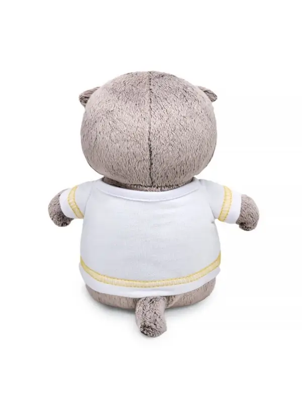 Мягкая игрушка &laquo;Кот Басик BABY&raquo;, в футболке с автопортретом, 20 см