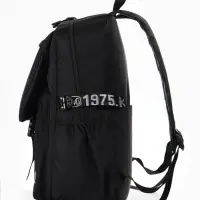 Рюкзак школьный, с рисунком, для мальчика, 1 отделение, 5 карманов, 31&times;14&times;45 см, чёрный