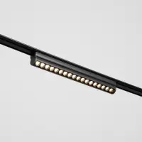 Светильник трековый BayerLux SLIM &laquo;Книжка-33&raquo;, LED, 18 Вт, 3000K-6000К, 48 В, CRI90, 3.2&times;3.8&times;33.6 см, чёрный