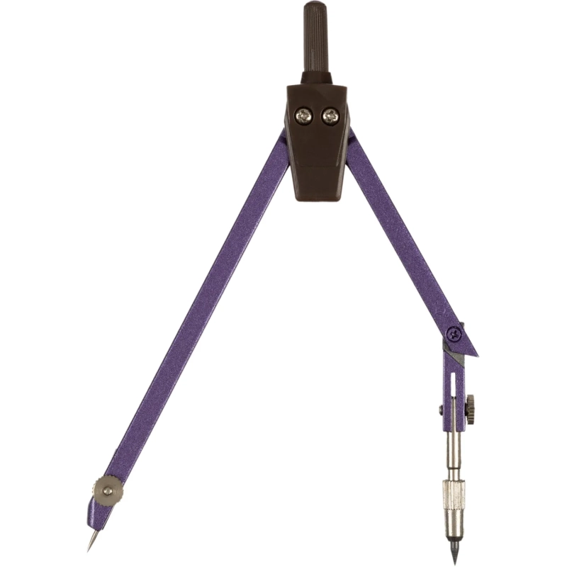 Готовальня Attache BF-A6 3пр/наб,циркуль 129мм,фиолет,пласт.пенал,европодв