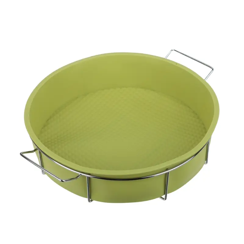 VETTA Форма силиконовая 25x6см, круглая на мет.подставке, 3 цвета