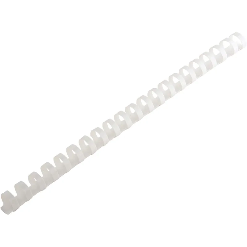 Пружины для переплета пластиковые Attache Economy 16мм белые 100шт/уп