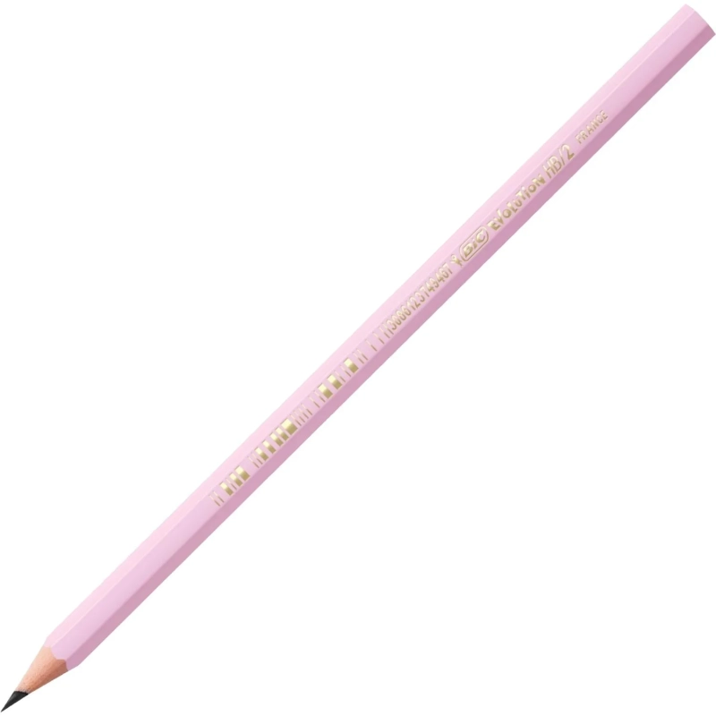 Карандаш Ч/Г BIC Evolution Pastel б/ластика, в асс, 518307