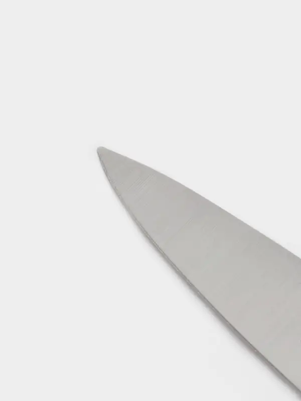 Нож кухонный Carbon поварской, лезвие 25 см, с деревянной ручкой