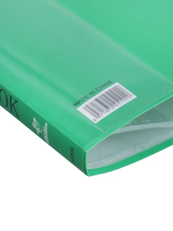 Папка А4, 30 прозрачных файлов, 400 мкм, МИКС