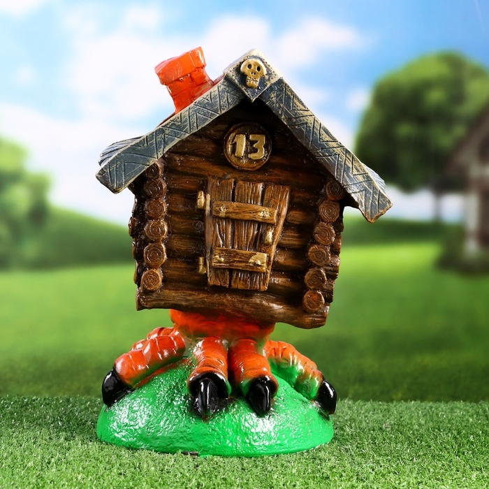 Садовая фигура  Садовая фигура "Избушка" 35х25х30см