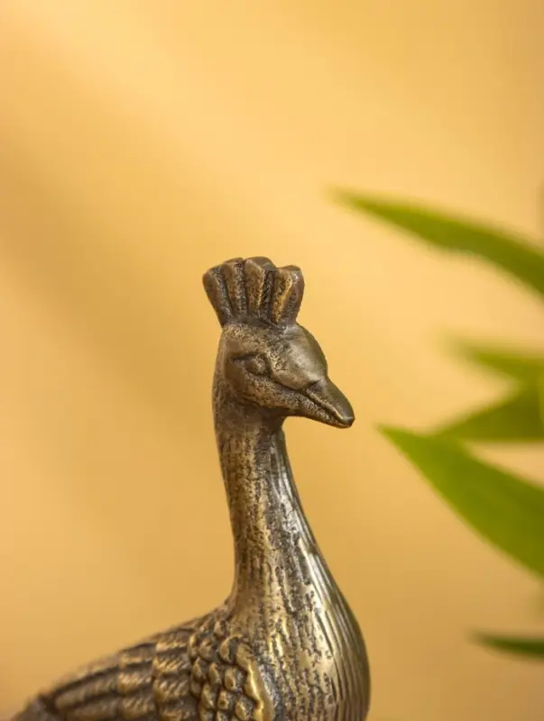 Сувенир «Павлин», 18×8.5×14 см, алюминий Сувенир «Павлин», 18×8.5×14 см, алюминий