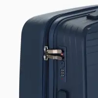 Чемодан на колёсах, 24", кодовый замок, 40&times;24&times;65 см, синий