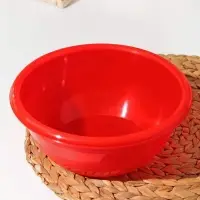 Миска с крышкой SparkPlast, 2.1 л, пластик, МИКС