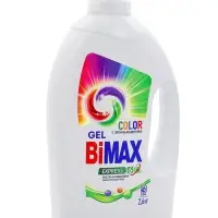 Жидкое средство для стирки BiMax Color, гель, для разноцветных тканей, 2.6 л