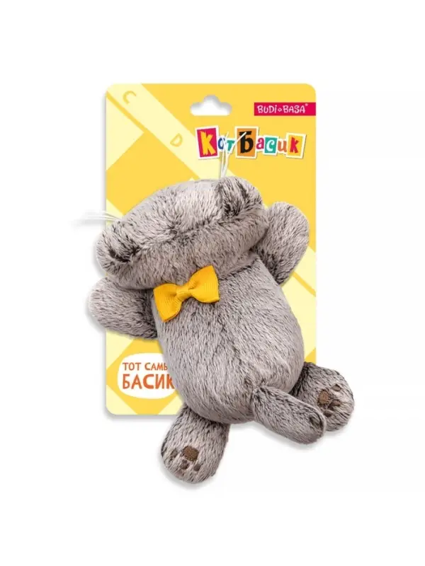 Мягкая игрушка на браслете &laquo;Кот Басик с бантиком&raquo;, 11 см