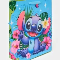 Пакет подарочный &laquo;Привет&raquo;, 26 &times; 9 &times; 30 см