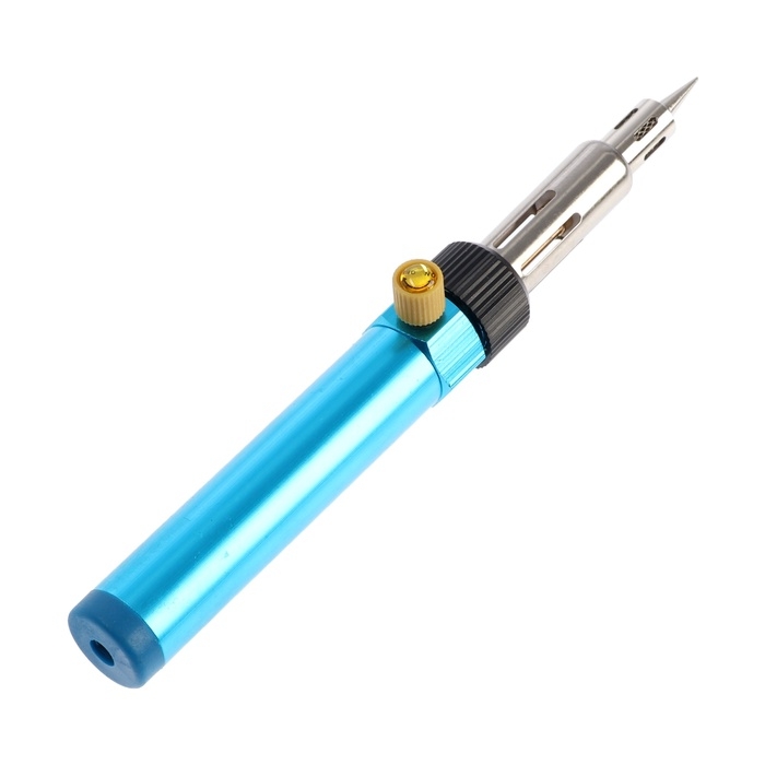 Паяльник газовый ТУНДРА, 600-1200 °С, регулировка пламени, пьезоподжиг Паяльник газовый ТУНДРА, 600-1200 °С, регулировка пламени, пьезоподжиг