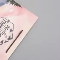 Пакет подарочный "Северный характер" ламинированный 26 х 12 х 32 см