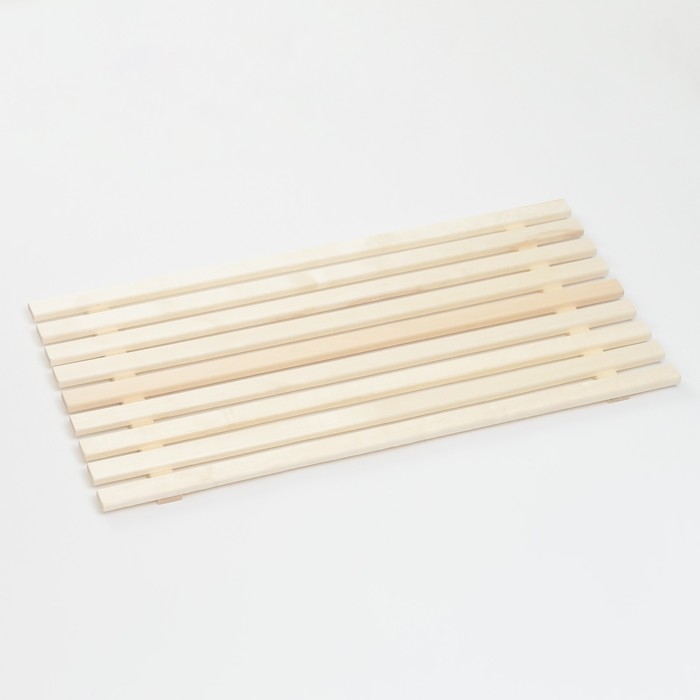 Слань (трапик) из липы, сорт А, 100х50см Слань (трапик) из липы, сорт А, 100х50см