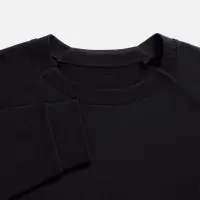 Свитшот унисекс Avenu, черный, размер XL/XXL