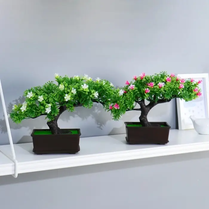 Бонсай искусственный в горшке &laquo;Деревце жизни&raquo;, 11.5&times;15 см, МИКС