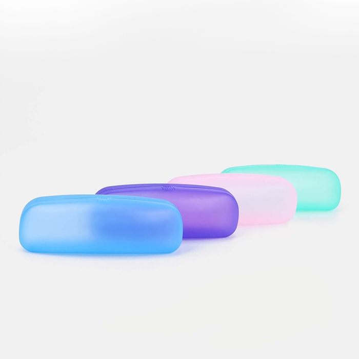 Футляр для очков на хлопушке, длина 16 см, цвет МИКС Футляр для очков на хлопушке, длина 16 см, цвет МИКС