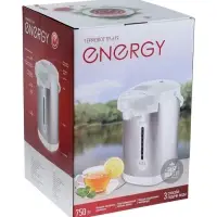 Термопот Energy TP-619, 750 Вт, 4 л, серебристо-белый Термопот Energy TP-619, 750 Вт, 4 л, серебристо-белый